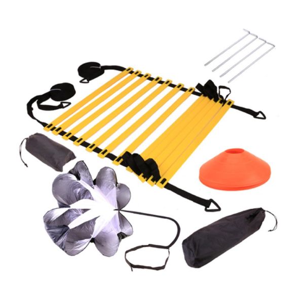 Sport Agility Ladder Training Set With 6 Cones Sports Equipment