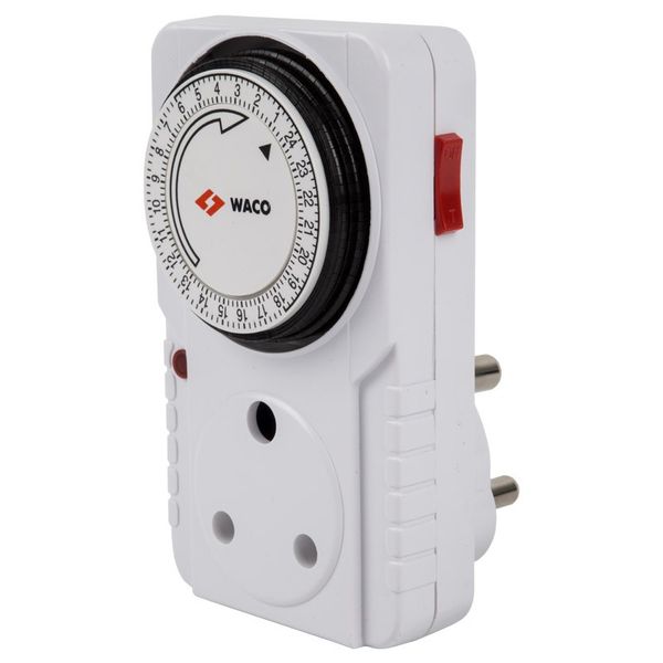 Bulk Pack x 2 24 Hour Timer Plug Switch