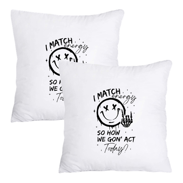Scatter Cushion Cover Set (50cmx50cm) - I Match Energy, So ...