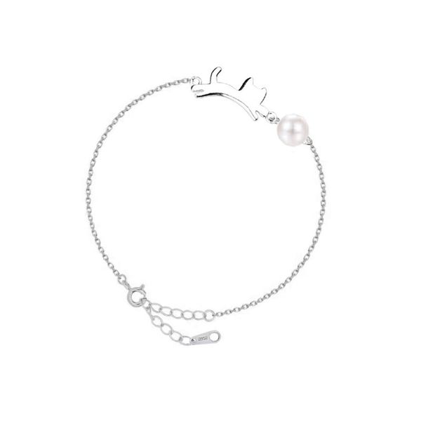 Cat Pearl Bracelet
