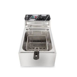 Hoffmans 6Liter Stainless Steel Heavy Duty Deep Fryer+Metal Mini Wallpaper