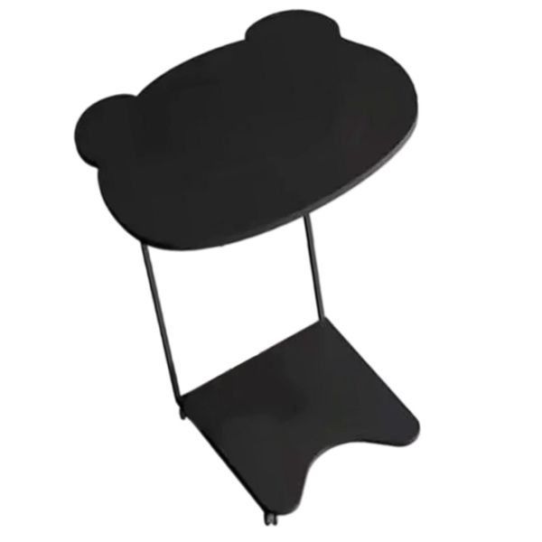 BedSide C Shape Table For Office &amp; Bedroom With Wheel -Bear Shape -FU3002