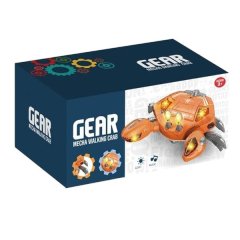 Interactive Mecha Crawling Crab Toy with Light and Sound