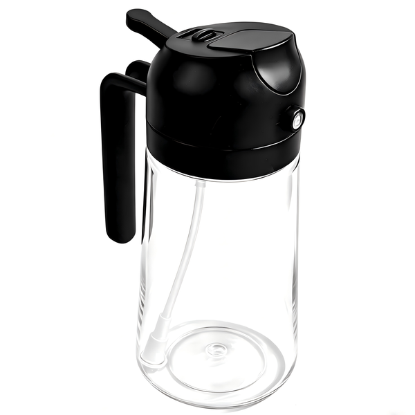 2 in 1 Oil Sprayer, Refillable Olive Oil Mister Pour Dispenser for Kitchen