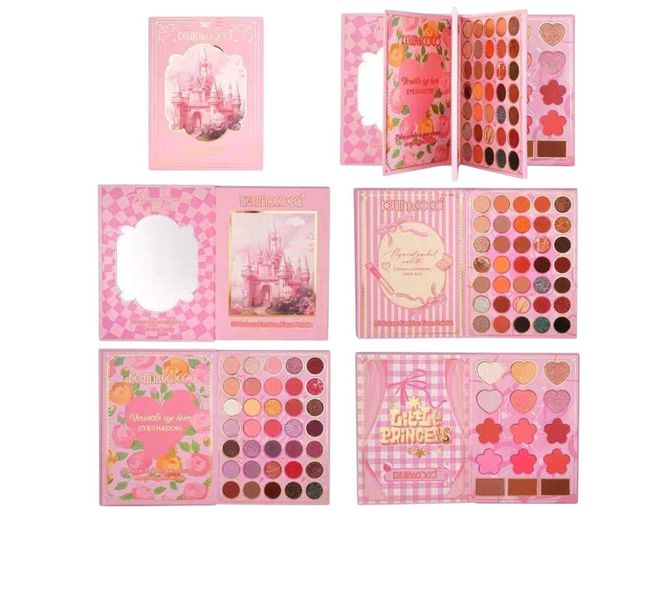 Eyeshadow &amp; Face Palette Pink Castle