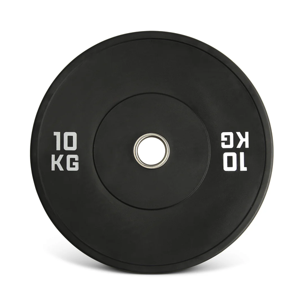 Olympic Rubber Bumper Plate 10KG - Black