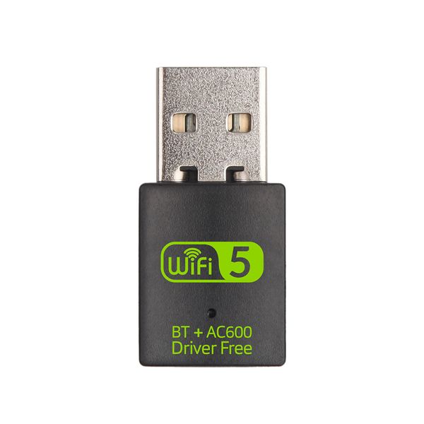 2-in-1 USB WiFi Bluetooth 5.0 Adapter RTL8821CU 600Mbps