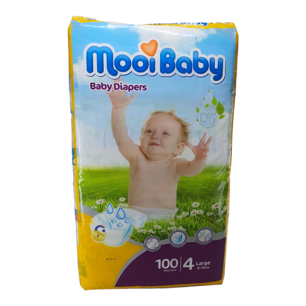 Super Soft Quality Baby Nappies &amp; Diapers - Large (9 - 14 kg )- YP100