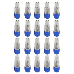 20Pcs 3 PIN AC Powercon Connector Male Plug NAC3FCA NAC3FCB(B)