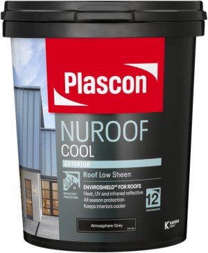 Plascon Nuroof Cool Acrylic Roof Paint Low Sheen 20L