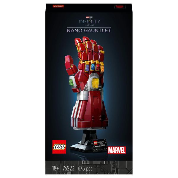LEGO® Marvel Super Heroes Nano Gauntlet 76223 Building Toy Set (680 Pieces)