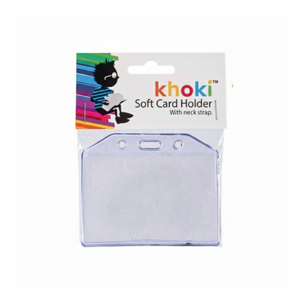 Soft Card Holder with Neck Strap