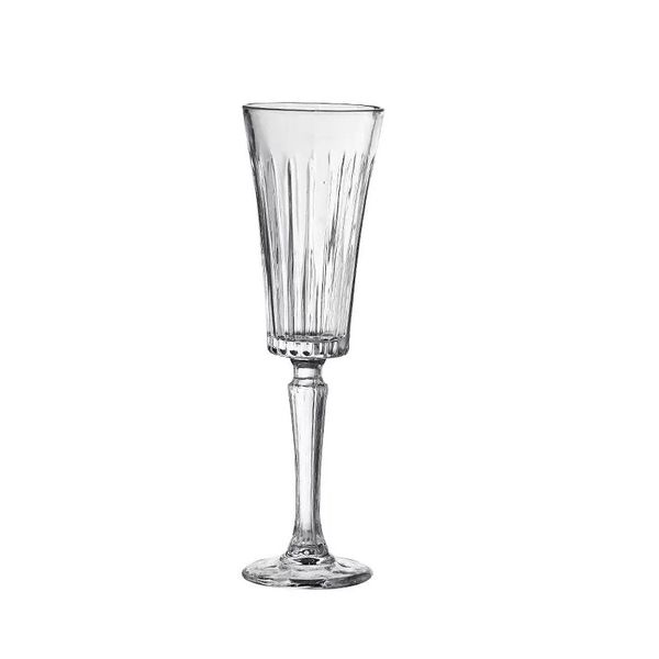 6 Pieces Clear Luxury Champagne Glass G007B
