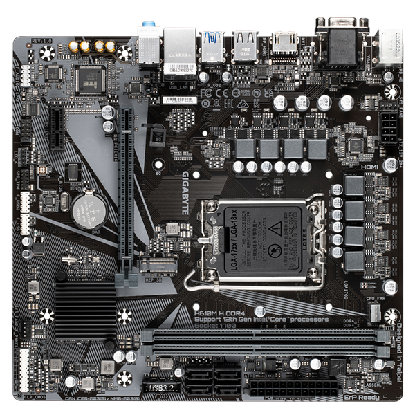 Gigabyte H610M H DDR4 Motherboard