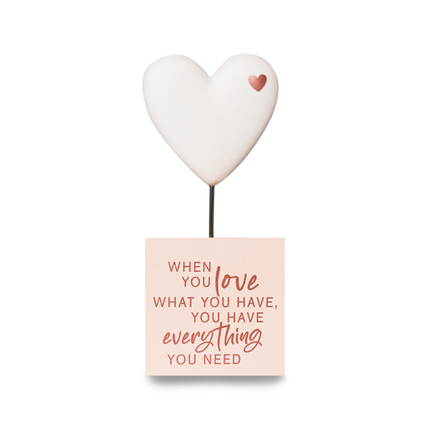 House of Sentiments - Heart Figurine
