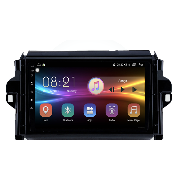 Toyota Fortuner 2015 - 2018 Android Radio with apple carplay &amp; Navigation