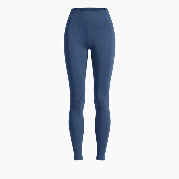 High Waist Yoga Pants - XXL - Blue