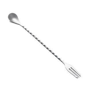 Bar Spoon, 11.81 Inches Long Handle Drink Stirrer
