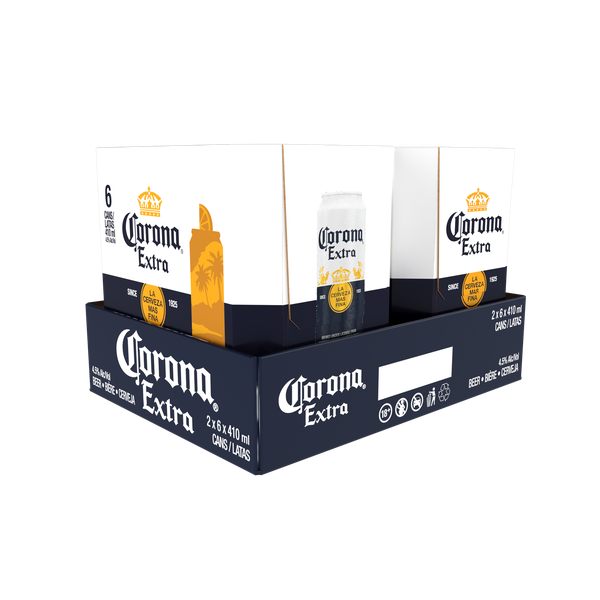 Corona Premium Lager Beer 12 x 410ml Cans