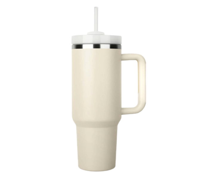 1.2 L Leak Proof Travel Mug/Tumbler Water Bottle with Straw, Handle and Lid