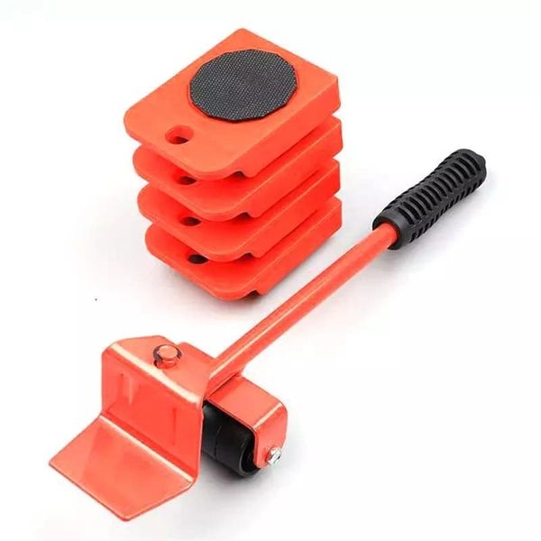 5-piece Heavy-Duty Furniture Moving Tool Set - Easy Lifter &amp; Slider Kit