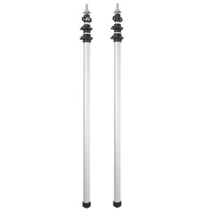 Alanes 2.3m Telescoping Tarp Pole Outdoor Camping Tent Pole