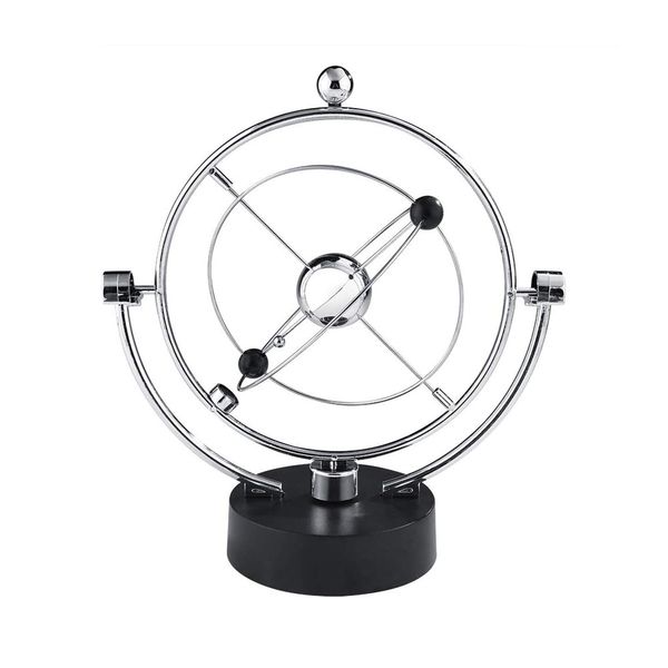 Electronic Perpetual Motion Toy Planet Orbit Movement Swing Table Ornament