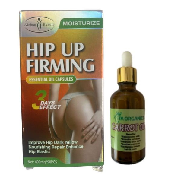 Bottle Firming Capsules&amp; Carrot Oil