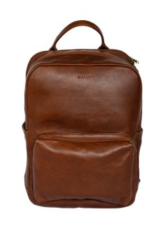 The Hunter Genuine Handmade Leather Laptop Backpack - Brown