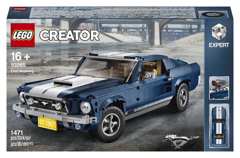LEGO® Creator Expert Ford Mustang 10265 Building Toy Cars - 1471 Pieces