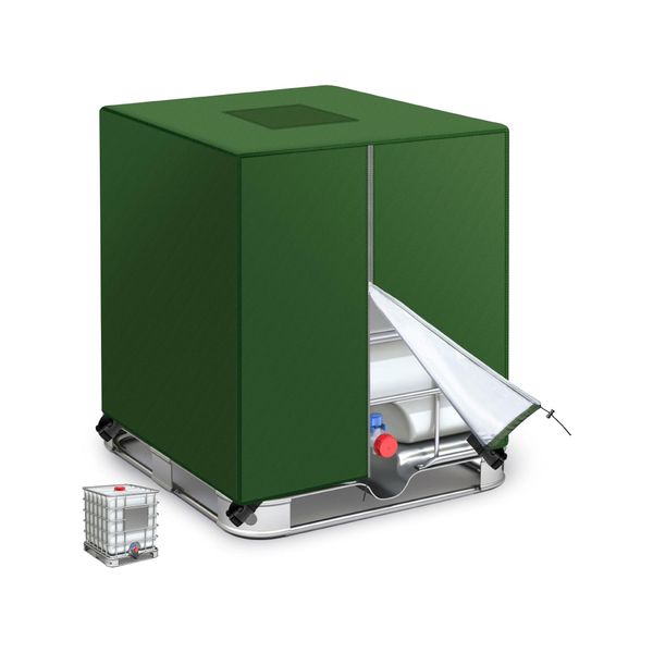 IBC Tank Cover 1000L Tote Cover Protecter for Outdoor Water Tanks