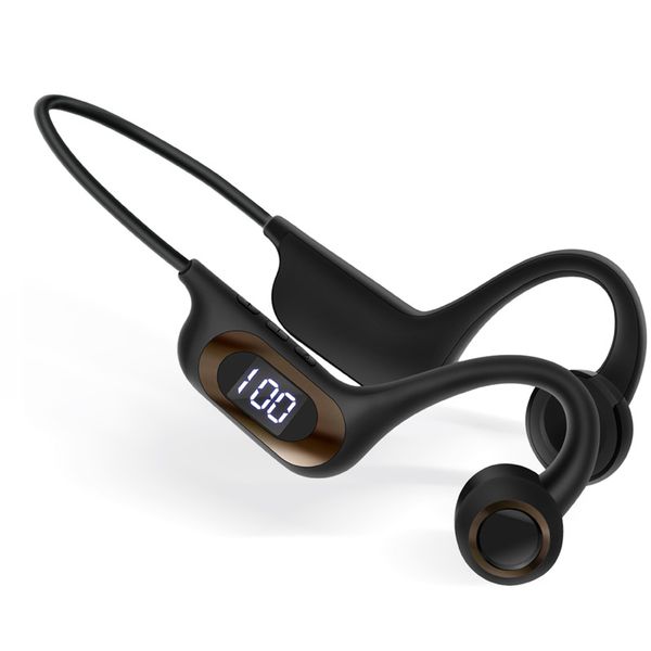 Graffiti Bone Conduction Wireless Headphones - Bluetooth Earbuds for Sports