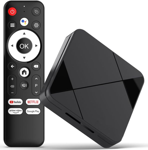 Android 14.0 TV Box , RK3518 4K Ultra HD Streaming Device for TV
