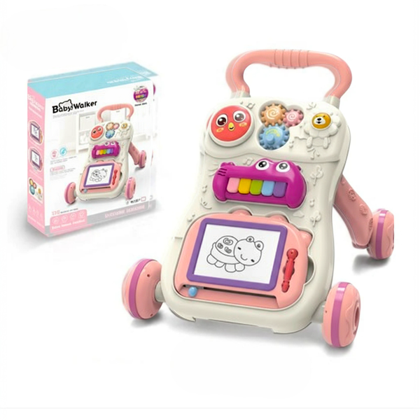 Baby Walker with Music - Pink