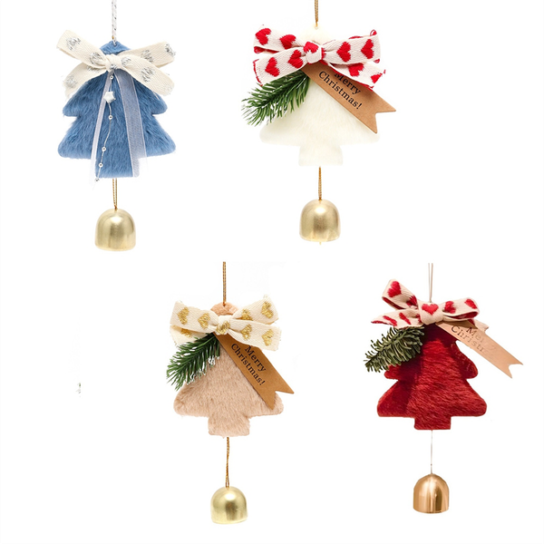 Christmas Tree Bell Pendant Hanging Bells To Decorate