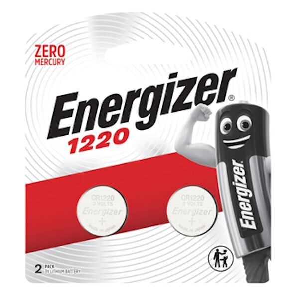 Energizer CR1220 3v Lithium Coin Battery Card 2