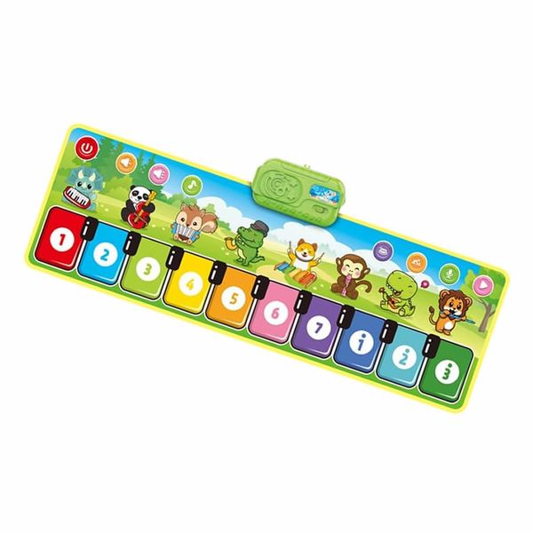 Kids Musical Piano Mats with 8 Musical Instrument Sound and 10 Melodies