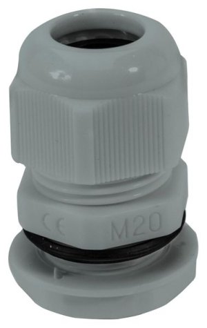 Hellermanntyton (NGM16-DGY) Cable Gland, M16, 5 mm, 10 mm