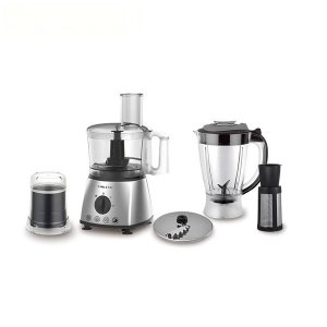 500W 5-in-1 Electric Food Processor &amp; Blender - Meat Grinder &amp; Slicer