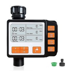 Auto Irrigation Sprinkler Controller with LCD Display &amp; Manual Mode