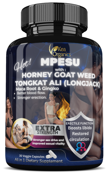 Kea Organics - Mpesu With : Tongkat Ali (Longjack) +Horny Goat Weed &amp; More