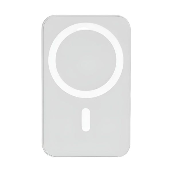 Wireless Portable Power Bank Compatible with iPhones - Magnetic Charging