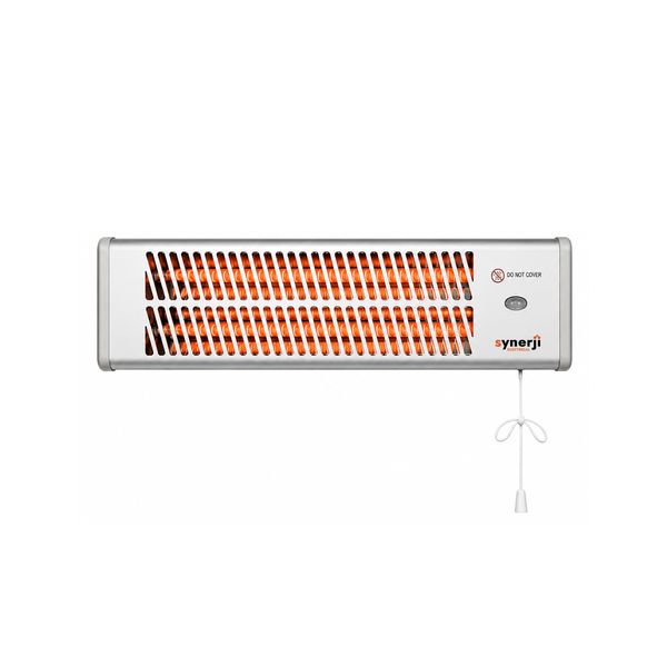 Synerji 1200W Quartz 2-Bar Wall Mounted Bathroom Heater