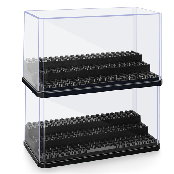 Figure Display Box Stackable Dustproof Building Block Display Box