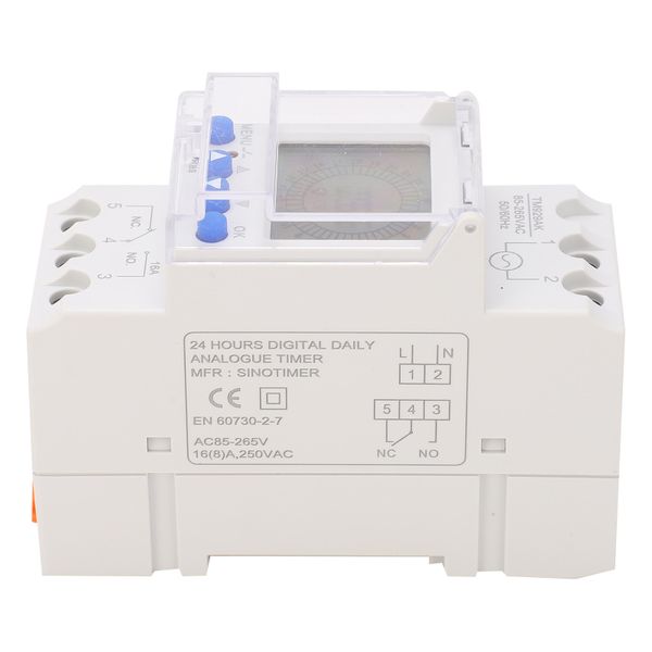 Programmable Timer Switch 16A 85-265V LCD Display