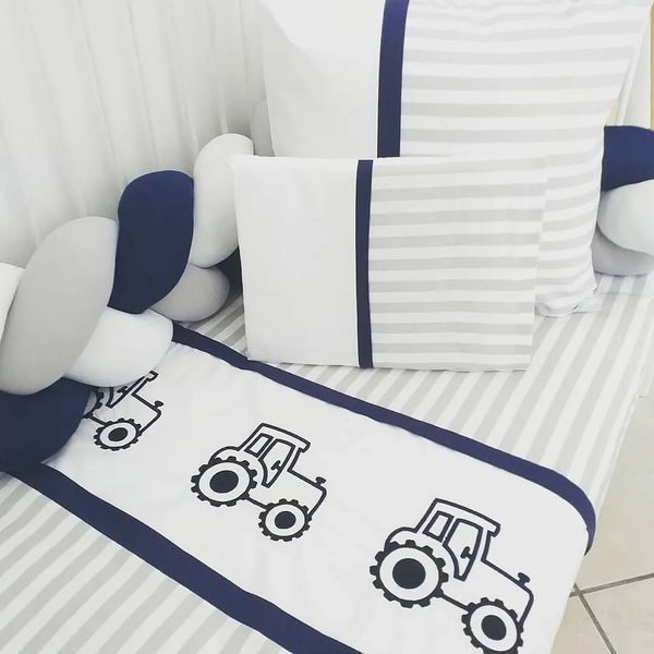 Tractor Baby Bedding Set