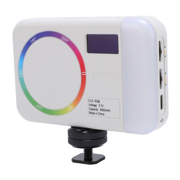 RGB Video Light With 3000mAh Battery