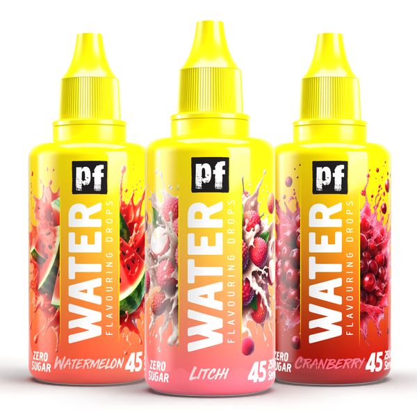 PharmaFreak Water Enhancer Watermelon, Litchi &amp; Cranberry (3 Pack)