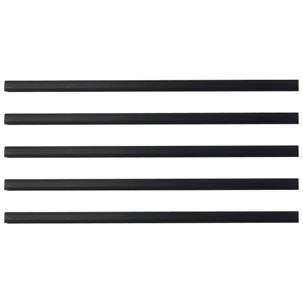 5Pcs Minimalistic Coffee Pod Storage Rack - Black