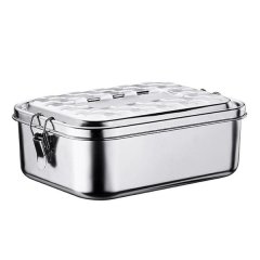 1000ml Top Quality 304 Silicone Stainless Steel Sealing Ring Sealing Box B
